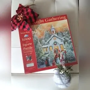 Susan Rios | Games | New Sealed In Wrapper Christmas Puzzle 23 X 28 00 ...